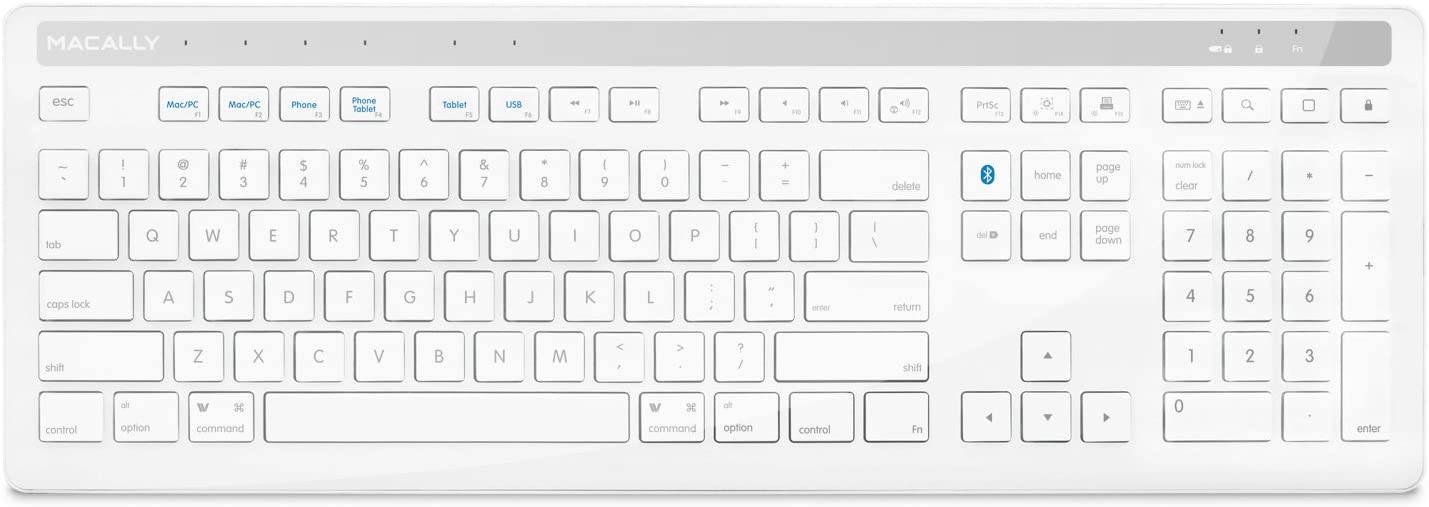 macally wireless bluetooth keyboard for mac not working